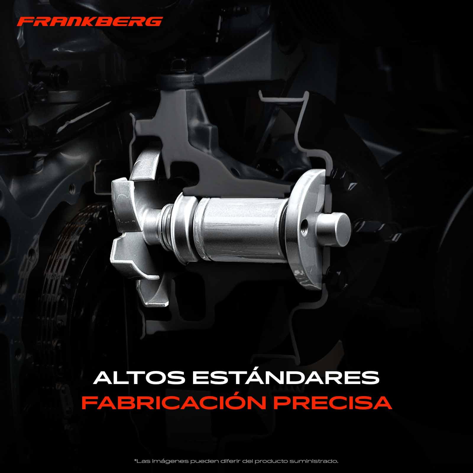 Frankberg Bomba de agua bomba de refrigerante con junta gasolina | 05E121111AB; Compatible con: T.o.u.r.a.n 5T1, Limusina A3 8VM 8VS, A3 8V1 8VK, Cruce en T C11 D31, Q3 Sportback F3N