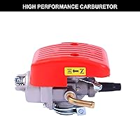 Vista 7 de Kit de motor de bicicleta de 100 cc, kit de bicicleta motorizada de 2 tiempos, mango hidráulico mejorado para bicicletas de más de 21 pulgadas, kit