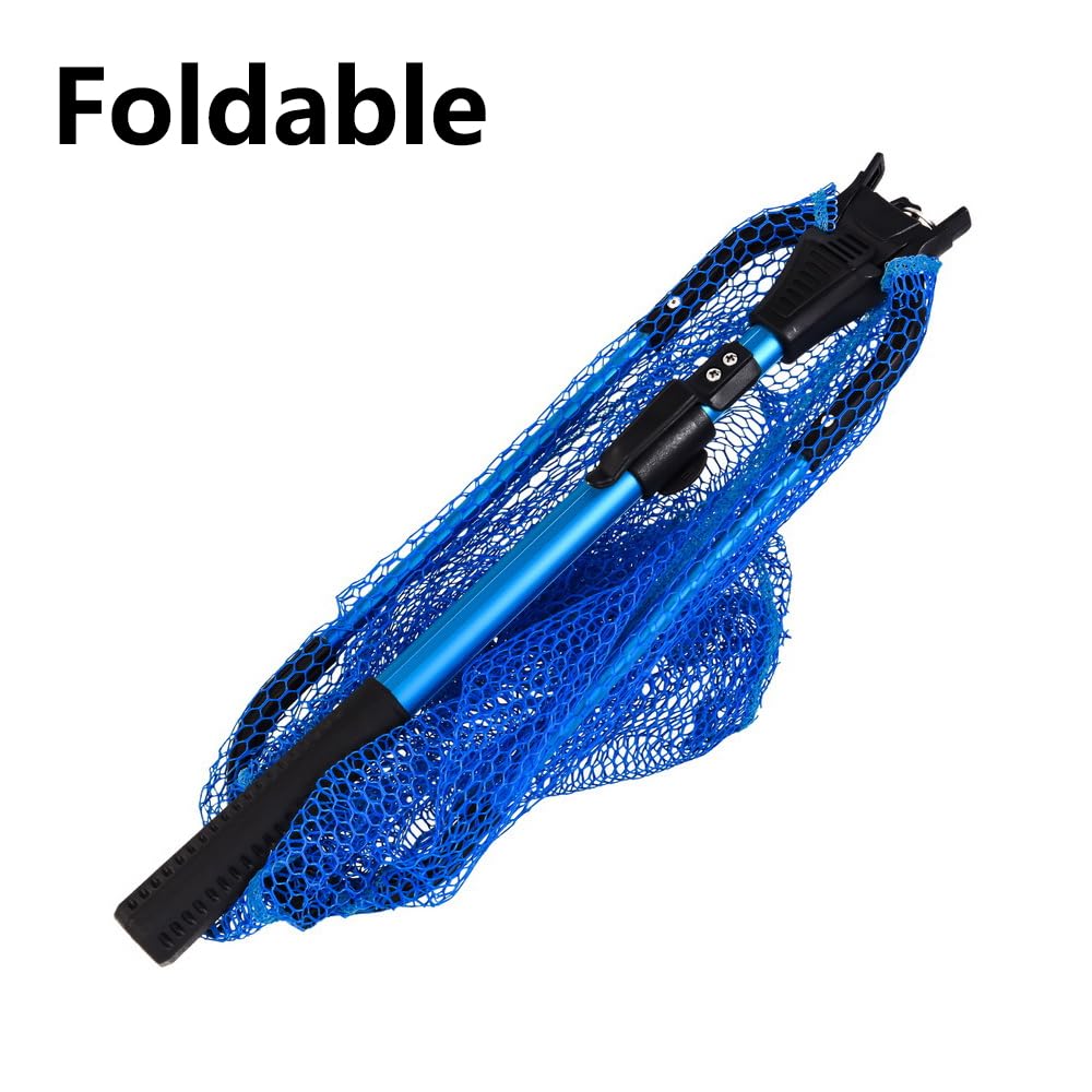 ANFS Épuisette De Pêche Pliante - Épuisettes De Pêche Pliables Avec