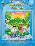 Bible Story Puzzles, Grades 1 - 3: With Mini-Lessons on the Goodness of God (Fun Faith-Builders)