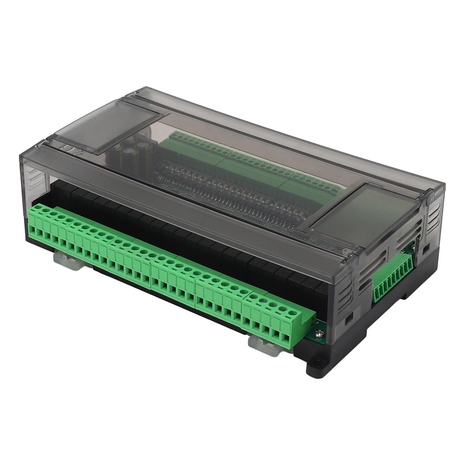 Domary Placa de Control PLC DC24V 1A, Controlador Lógico Programable Multifuncional para Panel de Control Automatización Industrial