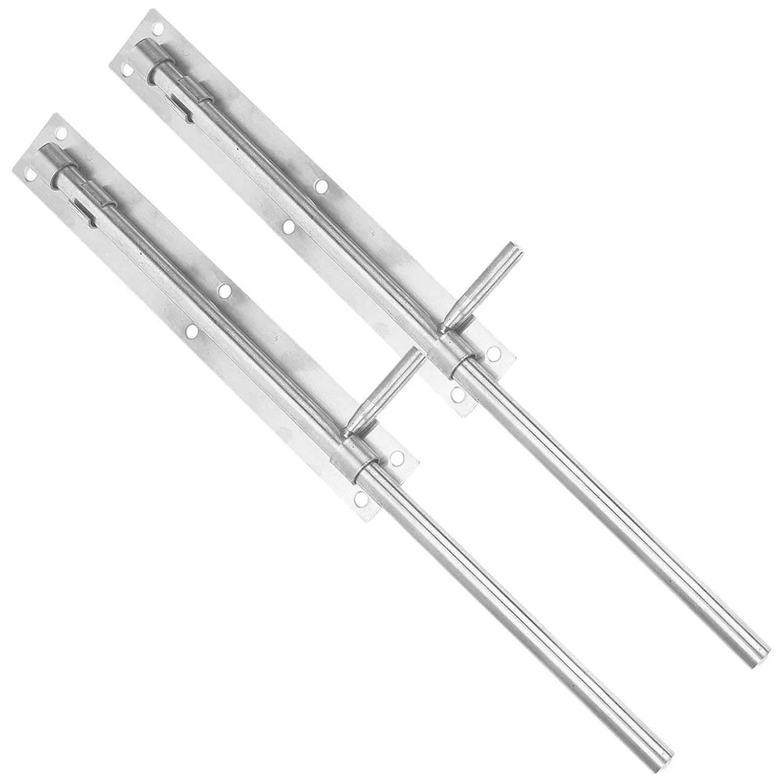 Rygiel ryglujący, rygiel zamka drzwi, 2 szt. Zamki do drzwi przesuwnych zatrzask Heavy Duty ogrodzenie stodoły sworzeń uziemiający do sypialni osprzęt do bramy ze stali nierdzewnej