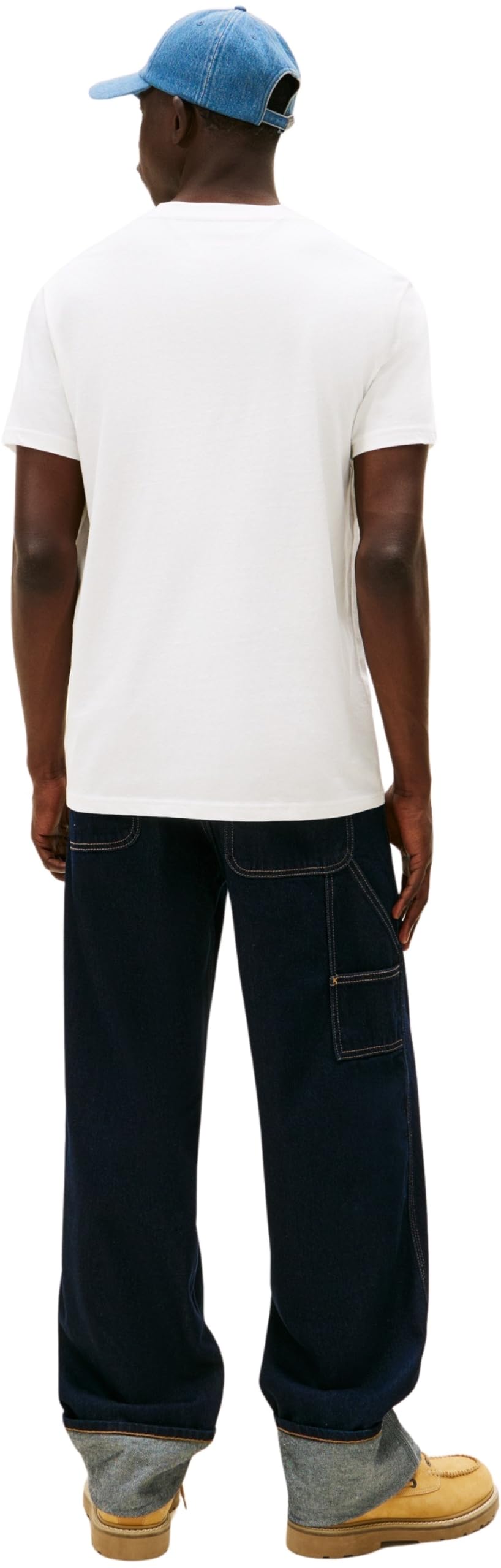 Tommy Jeans Herren TJM Slim Linear Ss Tee 2pck EXT Dm0dm22316 S/S T-Shirt (1er Pack)