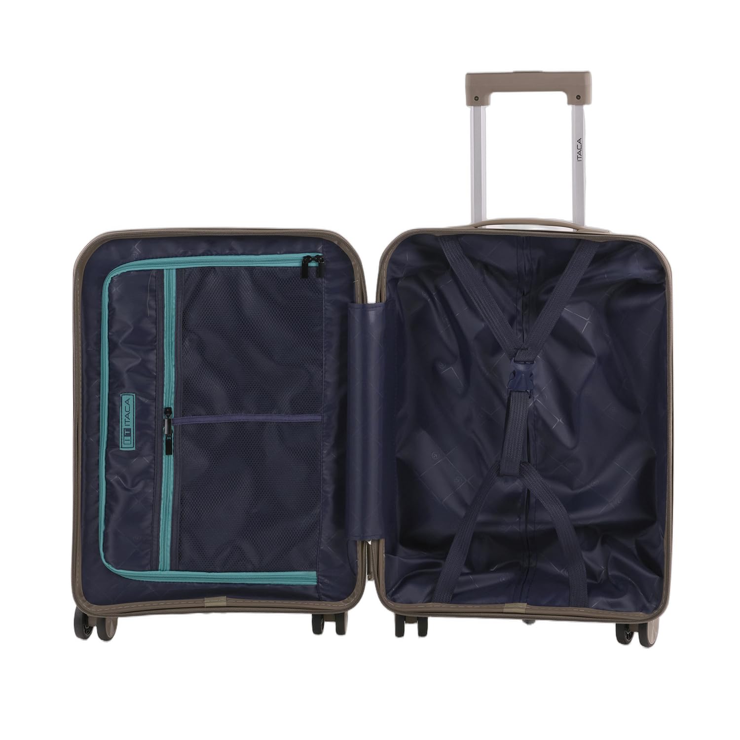 Trolley Bagaglio A Mano 55x40x20 leggero rigido con ruote girevoli ideale p