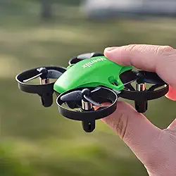 Mini drone V995 para crianças e iniciantes, avião quadricóptero interno e externo para meninos e meninas com giros 3D, rotação de 360°, mosca circular, flutuar automaticamente, modo sem cabeça e 3