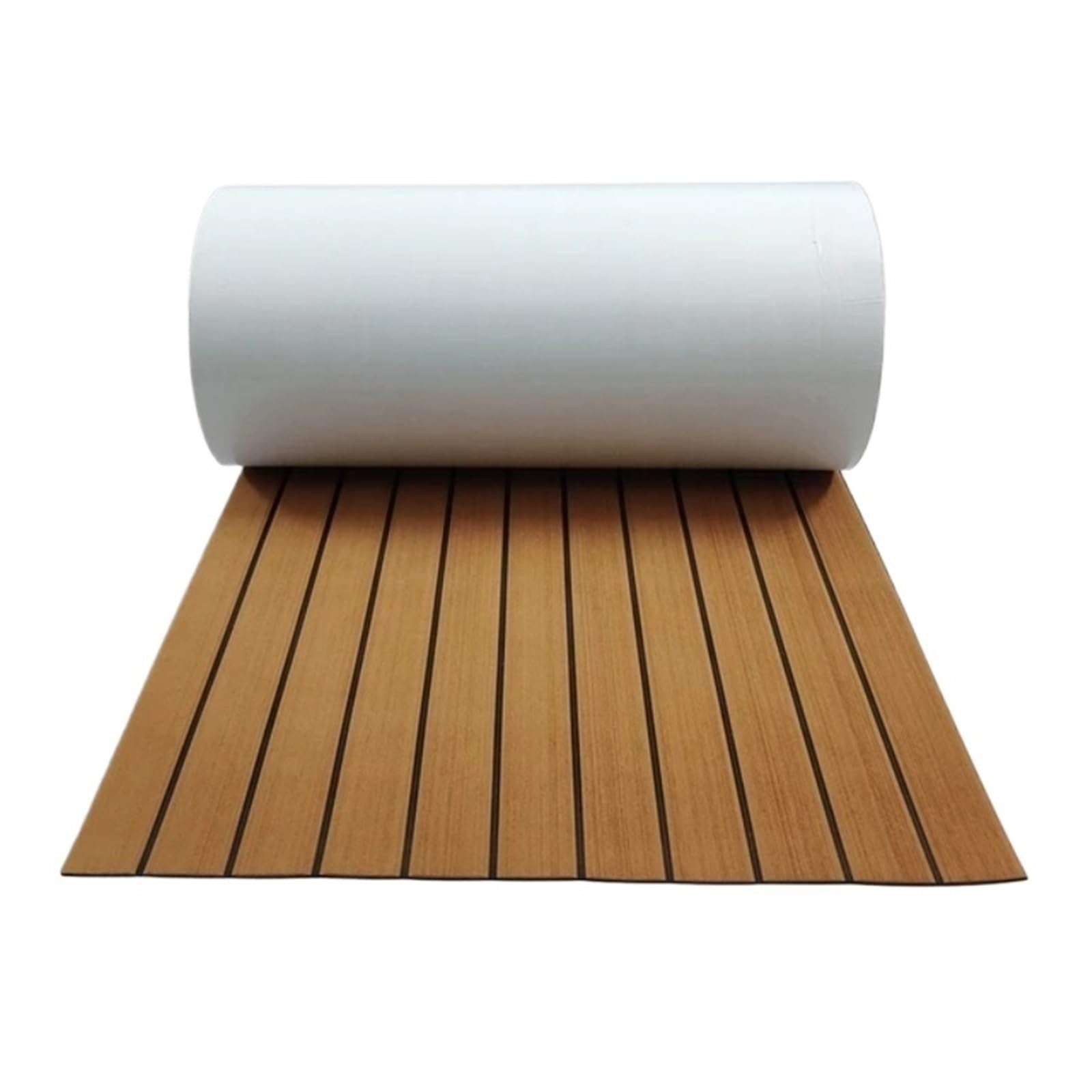Pavimentazione per imbarcazioni in Schiuma Eva, Tappetino for terrazza in Teak in Schiuma Eva Autoadesivo Antiscivolo for Kayak da Barca