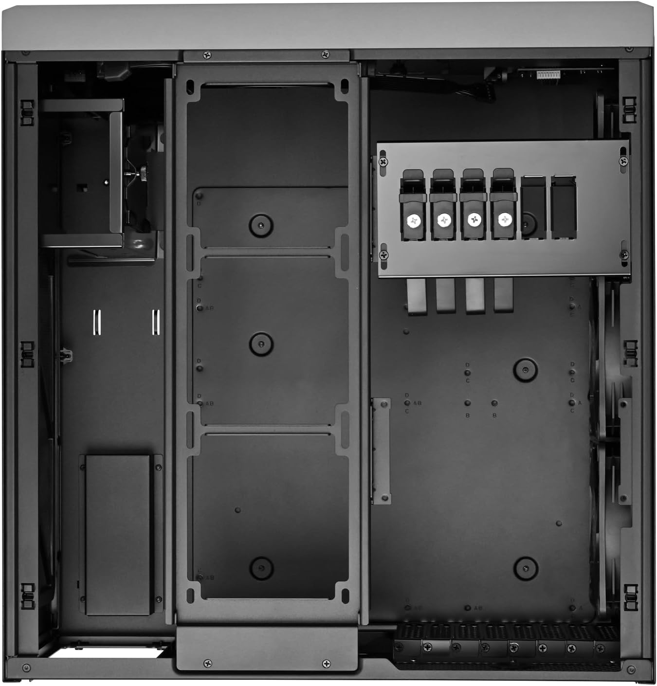 Inside an HTPC Case