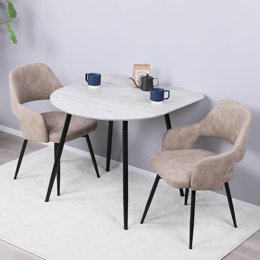 MIRAI-SHOW ダイニングチェア RA-DN-023 2個セットベロア調 Amazon｜Mirai-Show ダイニングチェア 2脚セット 肘付き