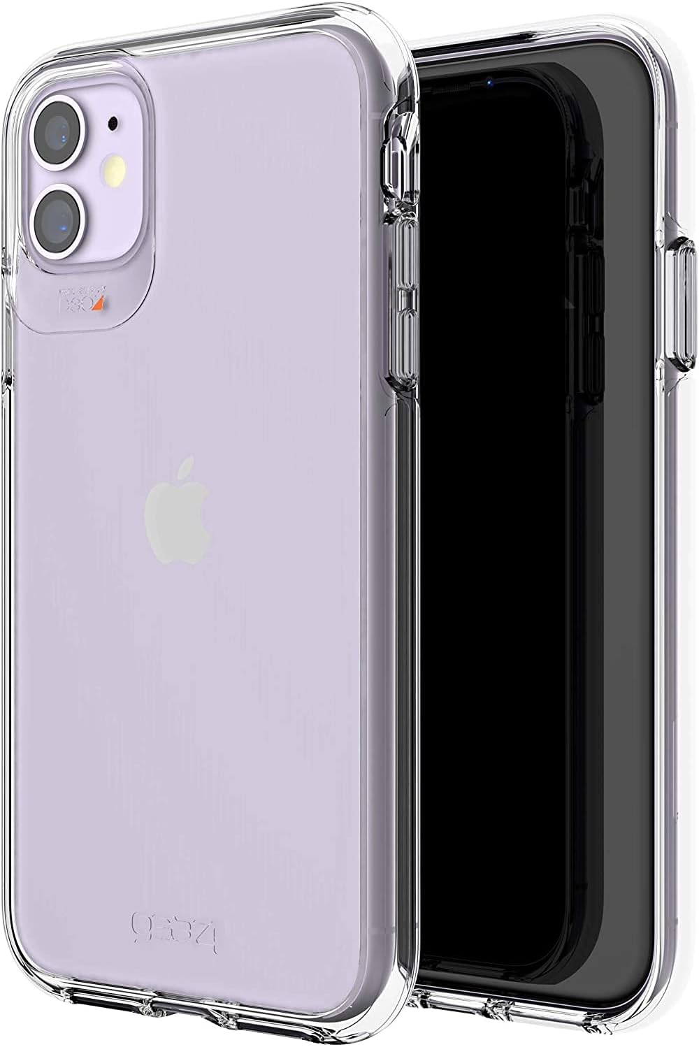 ZAGG Gear4 Crystal Palace Fred Compatible with iPhone 12 Pro Max 6.7 Case, Advanced Impact Protection with Integrated D3O Technology, Anti-Yellowing, Phone Cover – Transparent