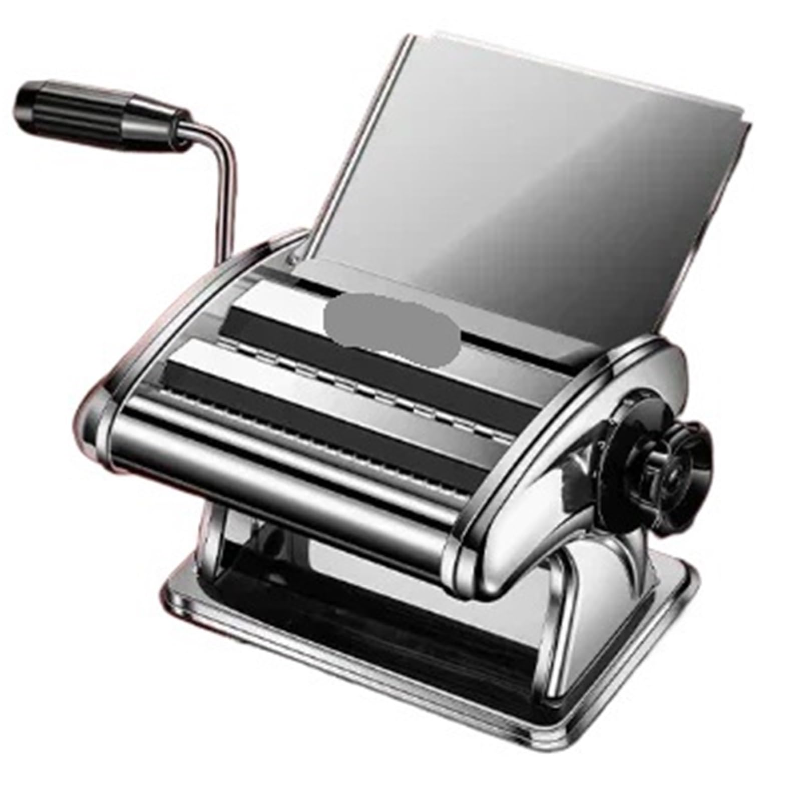 MáQuina De Pasta Manual Prensa manual multifuncional for fideos, pequeña y doméstica - Máquina for hacer Laminadora De Pasta Manual(Silver Two)