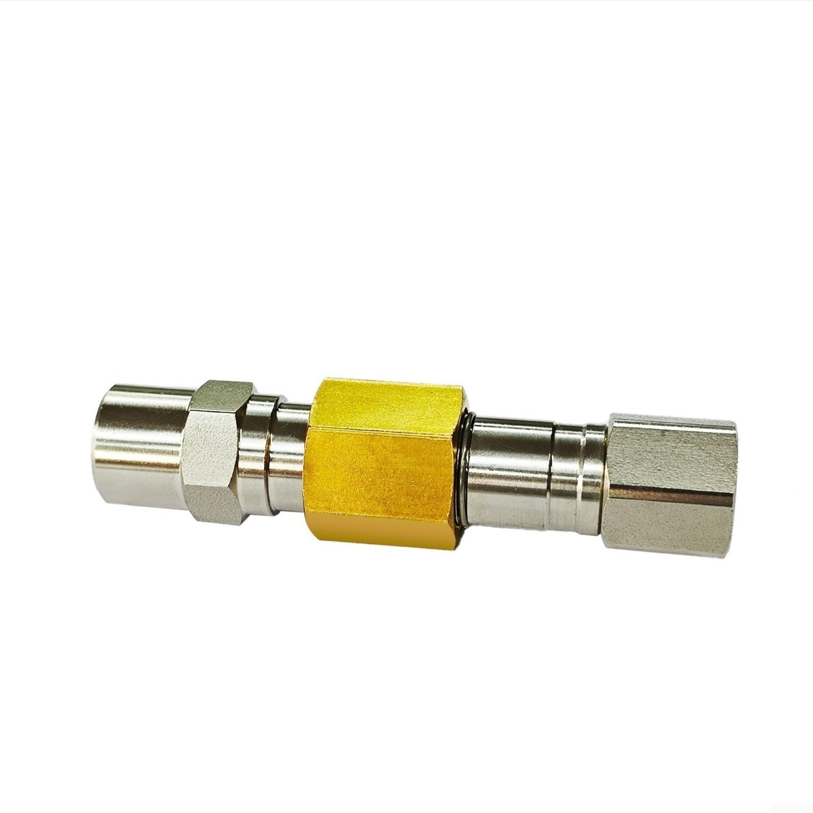 Hydraulique pour raccord rapide, NPT 1/4" en acier inoxydable, hydraulique pour raccord rapide NPT 1/4" en acier inoxydable avec anneau en laiton et fermeture en spirale (A)