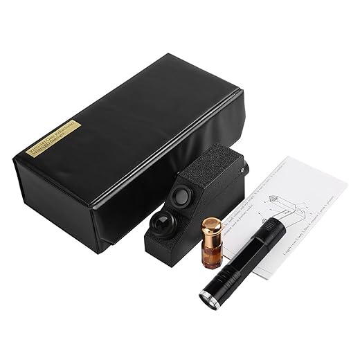 Portable Lightweight Jewelry Refractometer for Gem Testing