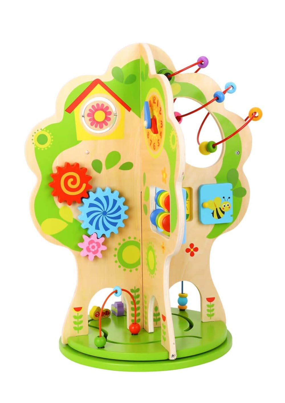 AB Gee abgee 921 TKC561A EA Wooden Activity Tree, Multi-colord
