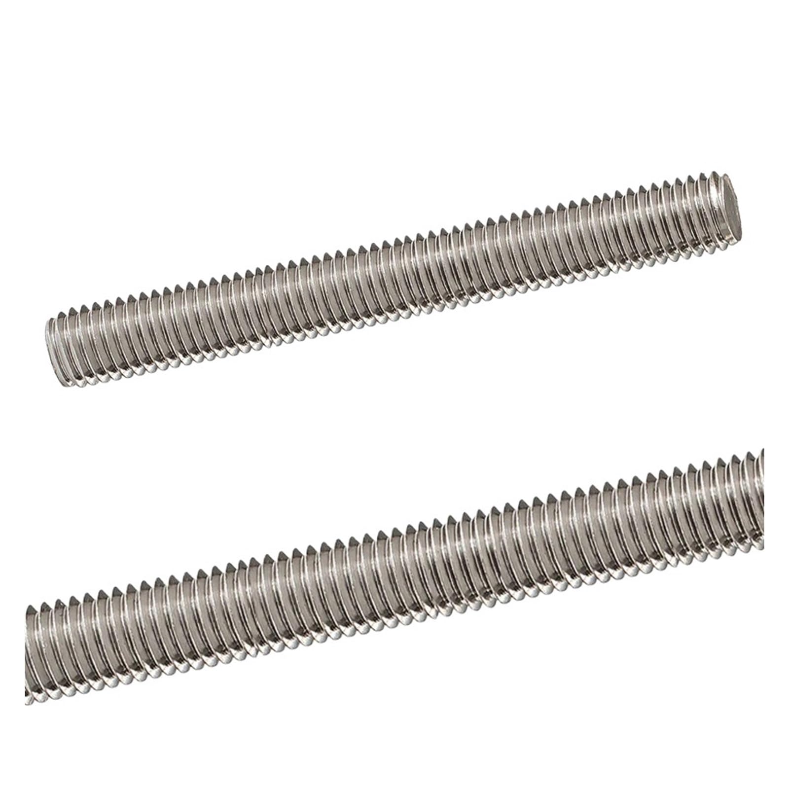 M4 M5 M6 M8 M10 M12 M14 - M24 304 Acero inoxidable Inverso Mano izquierda Rosca métrica Tornillo de espárrago de eje Rosca Barra Perno de varilla(1Pc M16x2.0x250mm)