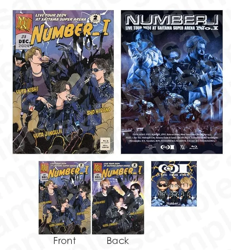 number_i シール　シールホルダー　Blu-ray Amazon.co.jp: 【限定特典付き2形態セット】 Number_i 「TOBE