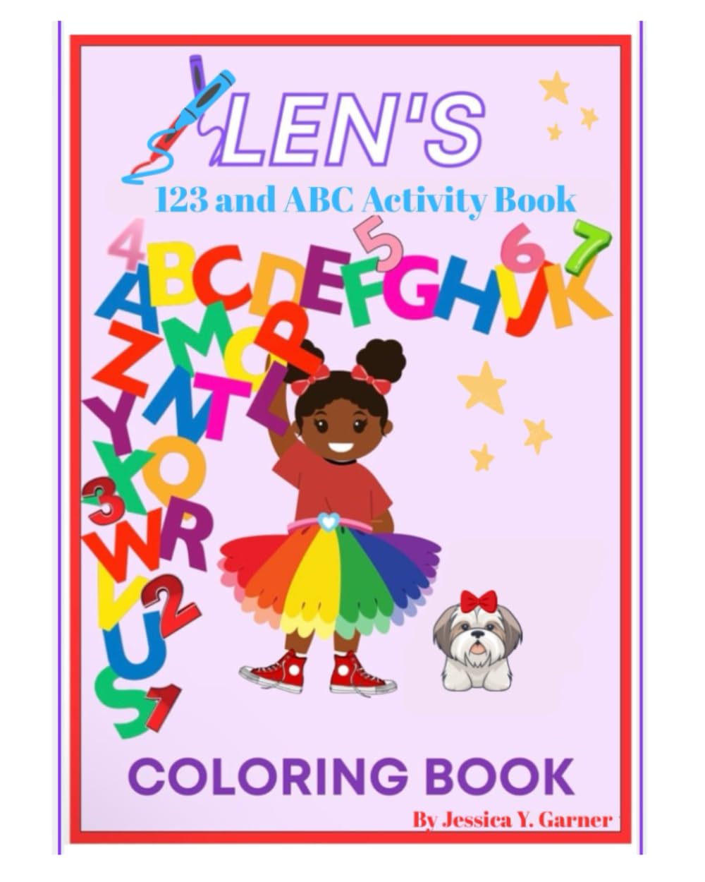 Len’s 123 ABC Activity Coloring Book