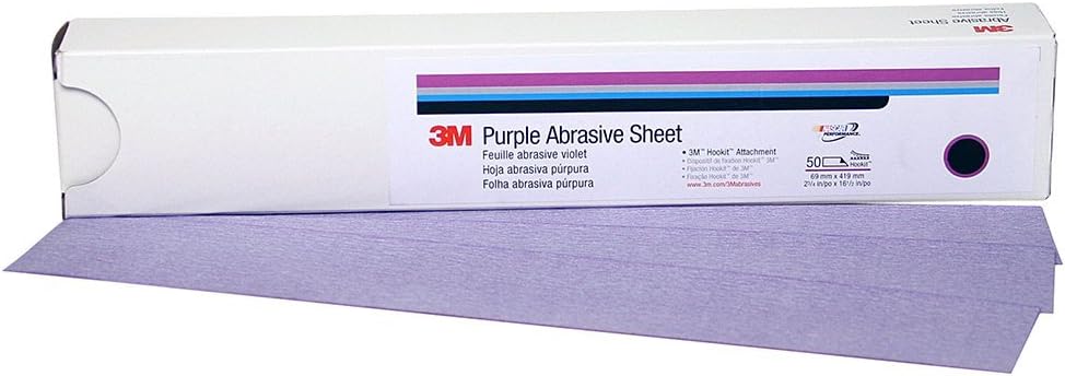 3M 01877 Imperial Hookit 740I 4-1/2" x 30" P60E Grit Sheet
