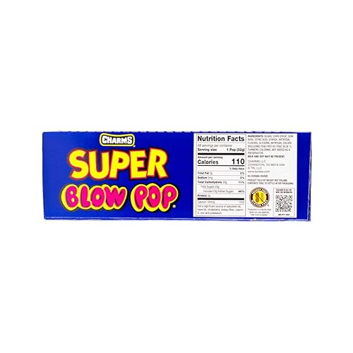 Miniatura 5 de Charms Super Blow Pops 48 chupetinescaja, varios sabores