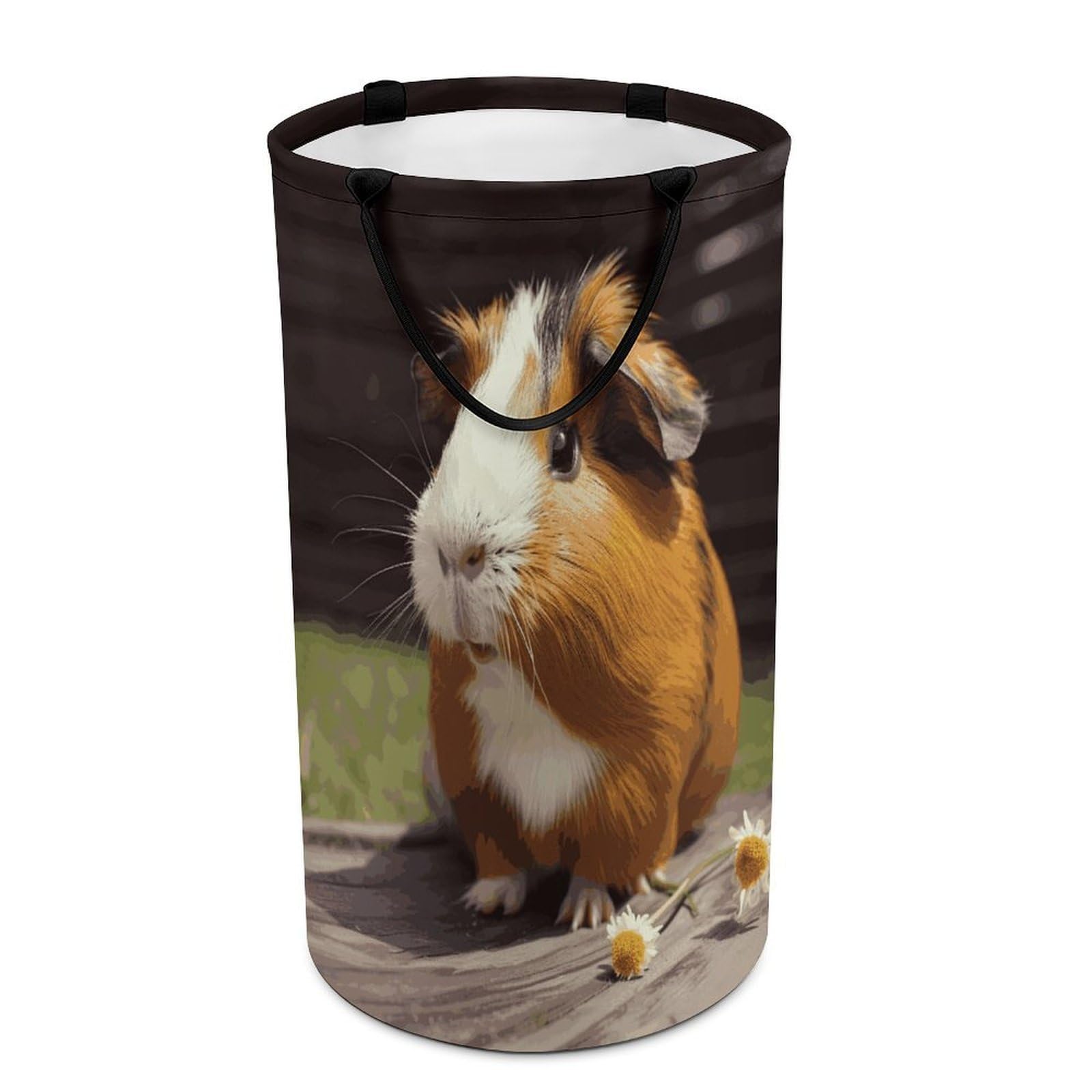 Adfgyerh Style Smiling (5) Laundry Basket ，Foldable Waterproof Model ，Laundry Hamper ，Handles On Both Sides Easy To Move ，Storage Basket For Bedroom, Bathroom, Dorm, Laundry Room.