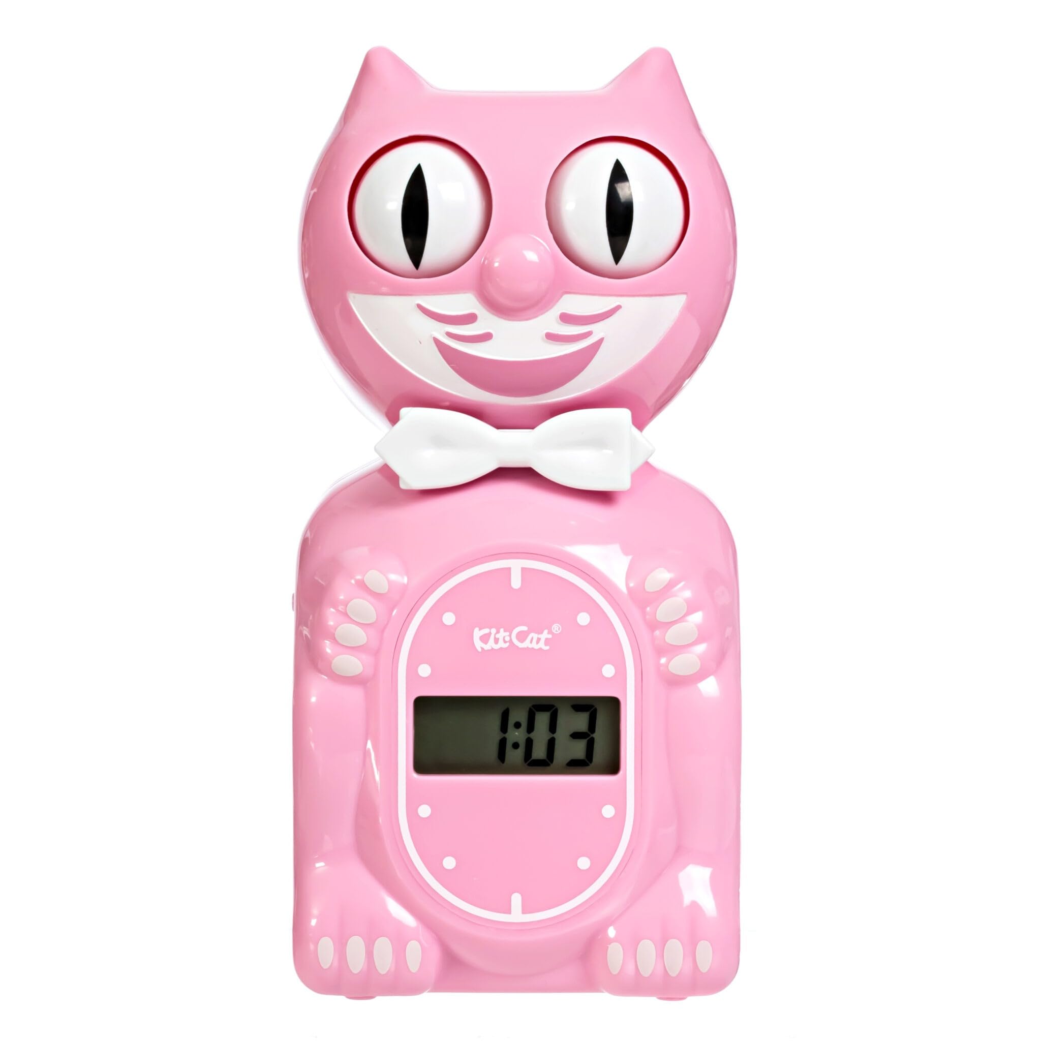 Amazon.com: Kit Cat Klock® Solar Kit-Cat Digital Alarm Clock