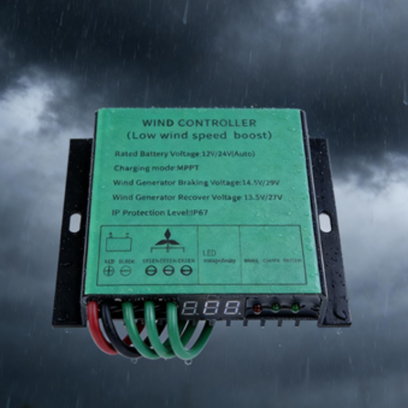 Regolatore di carica MPPT per turbine eoliche, 20000 W, trifase, 12 V/24 V/48 V, per generatori di energia eolica.
