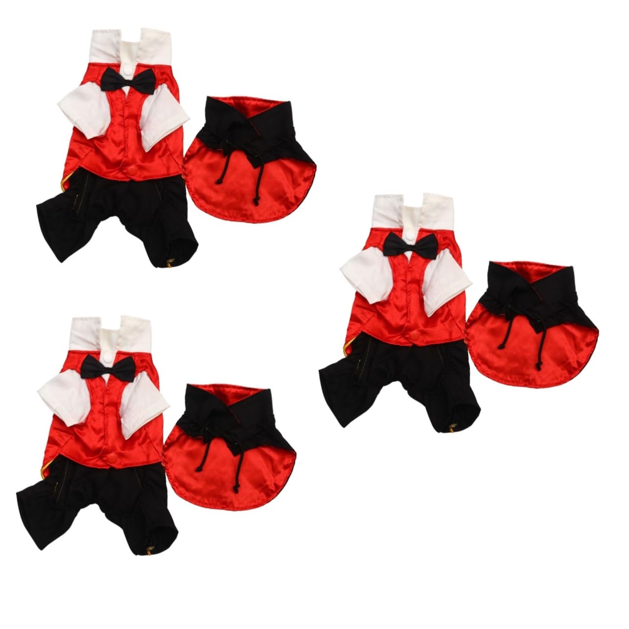 Vêtements pour chien Mipcase : lot de 3 déguisements d'Halloween amusants