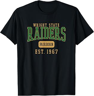 Wright State University WSU Raiders Est. Date T-Shirt