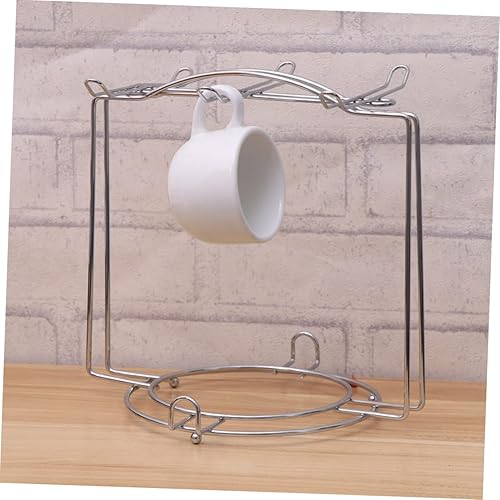 Miniatura 6 de Estante escurridor de tazas, soporte de drenaje para tazas, estante de secado de tazas, soporte para tazas de té, estante de almacenamiento para