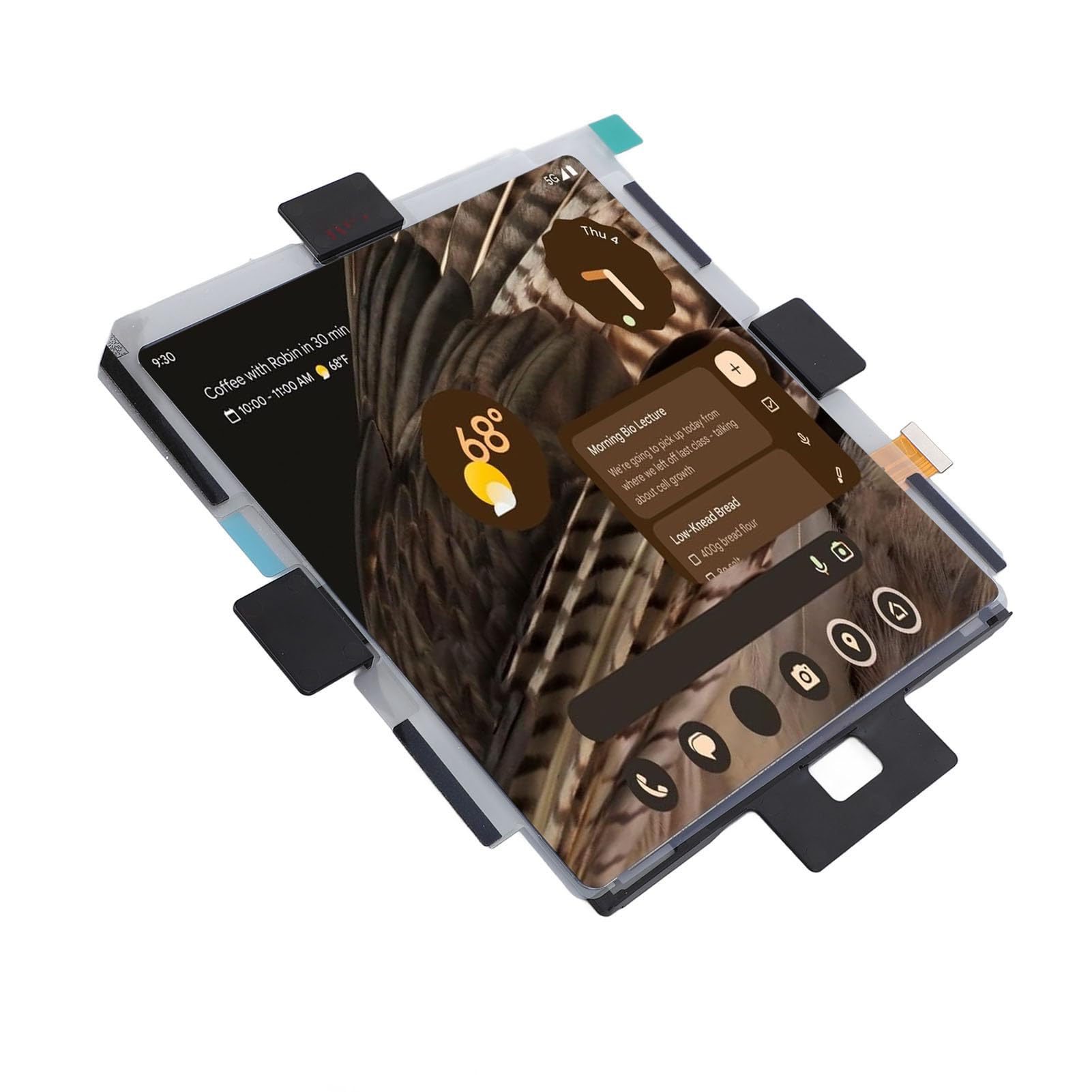 Ausla 7,6-calowy Wyświetlacz LCD z Digitizerem do Fold 5G