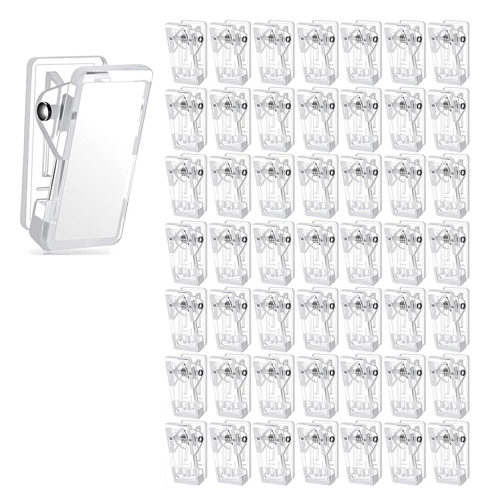Ijsdnvjndx As Shown Sticky For Photo Clips 200Pcs Self-Adhesive Spring For Wall Mounting Clips For Wall Tapestry Hanging Accessories