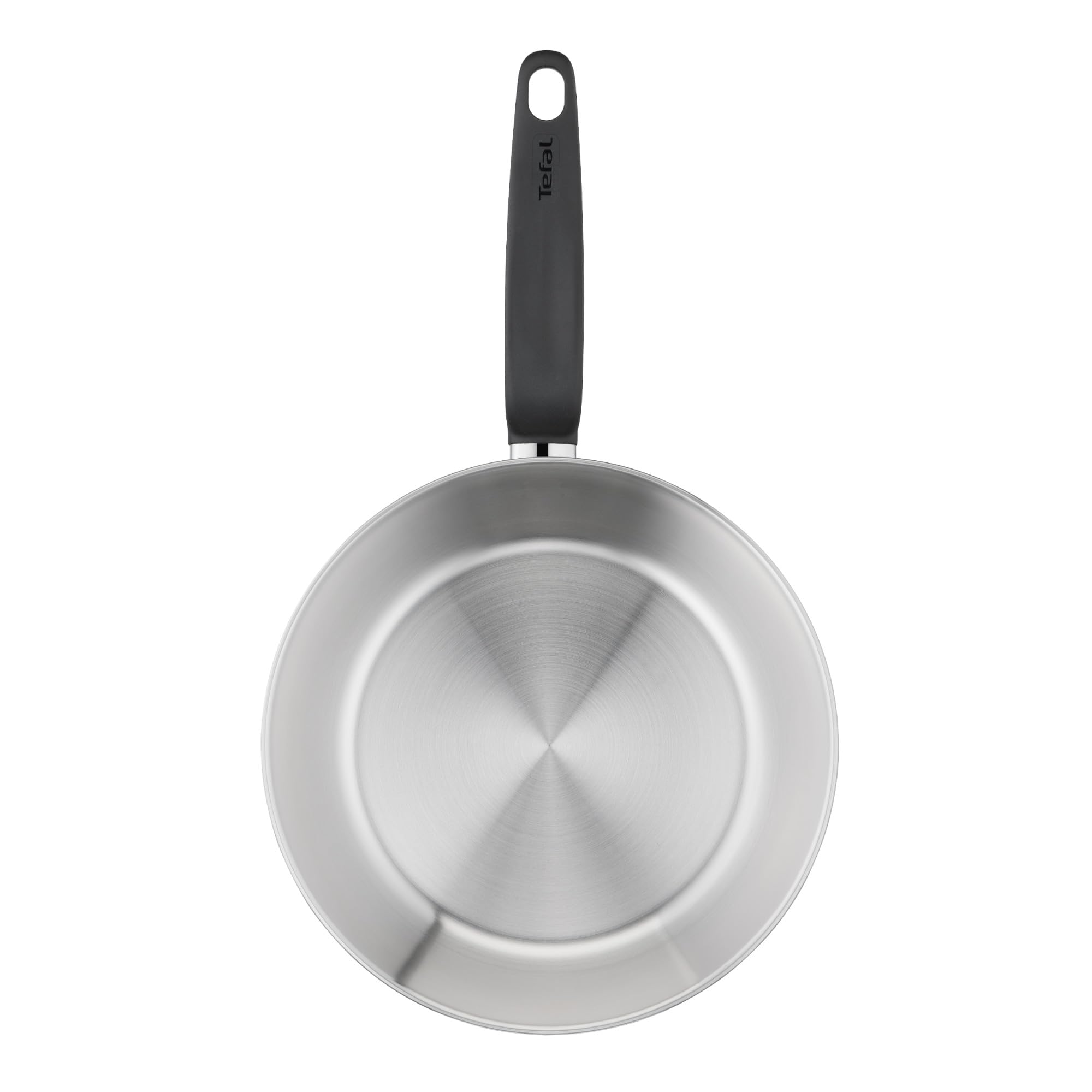 Tefal PRIMARY Sartén 20cm, acero inoxidable de primera calidad con garantía de 10 años, sin recubrimiento, inducción, resultados crujientes, E3080204