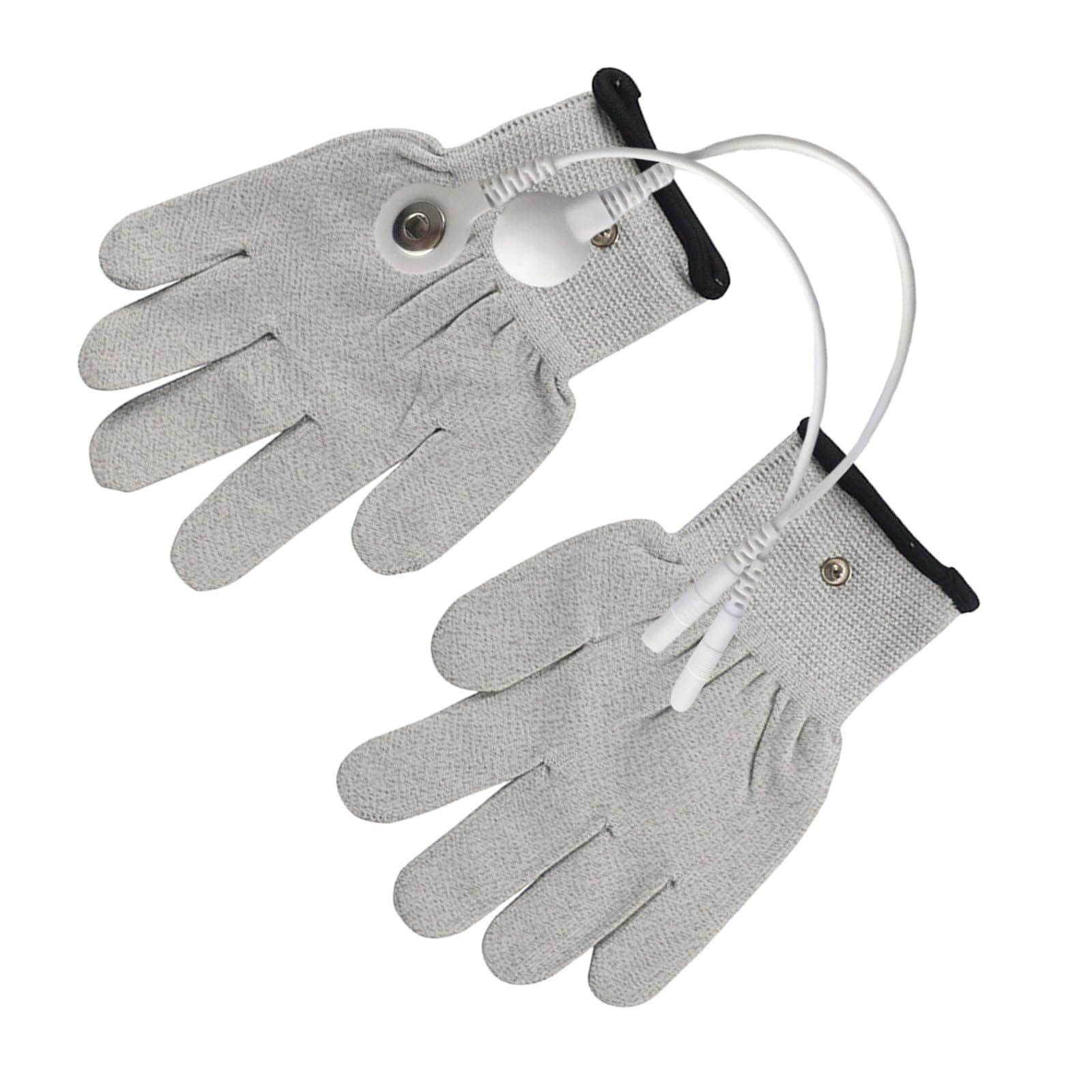 Guantes de fibra de plata para terapia eléctrica y electroestimulación facial BESTonZON 8