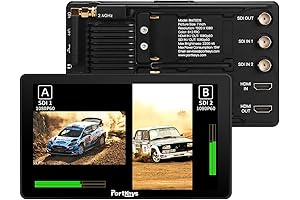 V-Raptor Dual-Screen Camera Field Monitor
