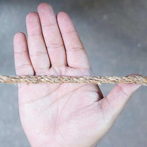 Miniatura 3 de Golberg - Cuerda de manila de fibra natural (14 pulgada x 100 pies)