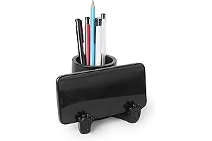 Pen Pencil Holder with Phone Stand