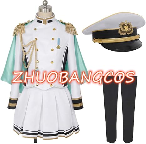 Amazon アイドルマスター シンデレラガールズ 相葉 夕美風 コスプレ衣装 帽子付き 制服 Cosplay コスチューム 男性用 女性用 オーダーメイド可能 イベント ハロウィン 男性m コスプレ 仮装 通販