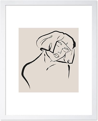 Miniatura 53 de Monem Art - Póster de formas aleatorias, impresión geométrica retro, arte abstracto, arte moderno de mediados de siglo, arte en blanco y negro, arte