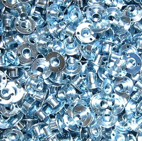 Atomik Rock Climbing Holds T-nut Round Base 2000 Pieces, Case Quantity