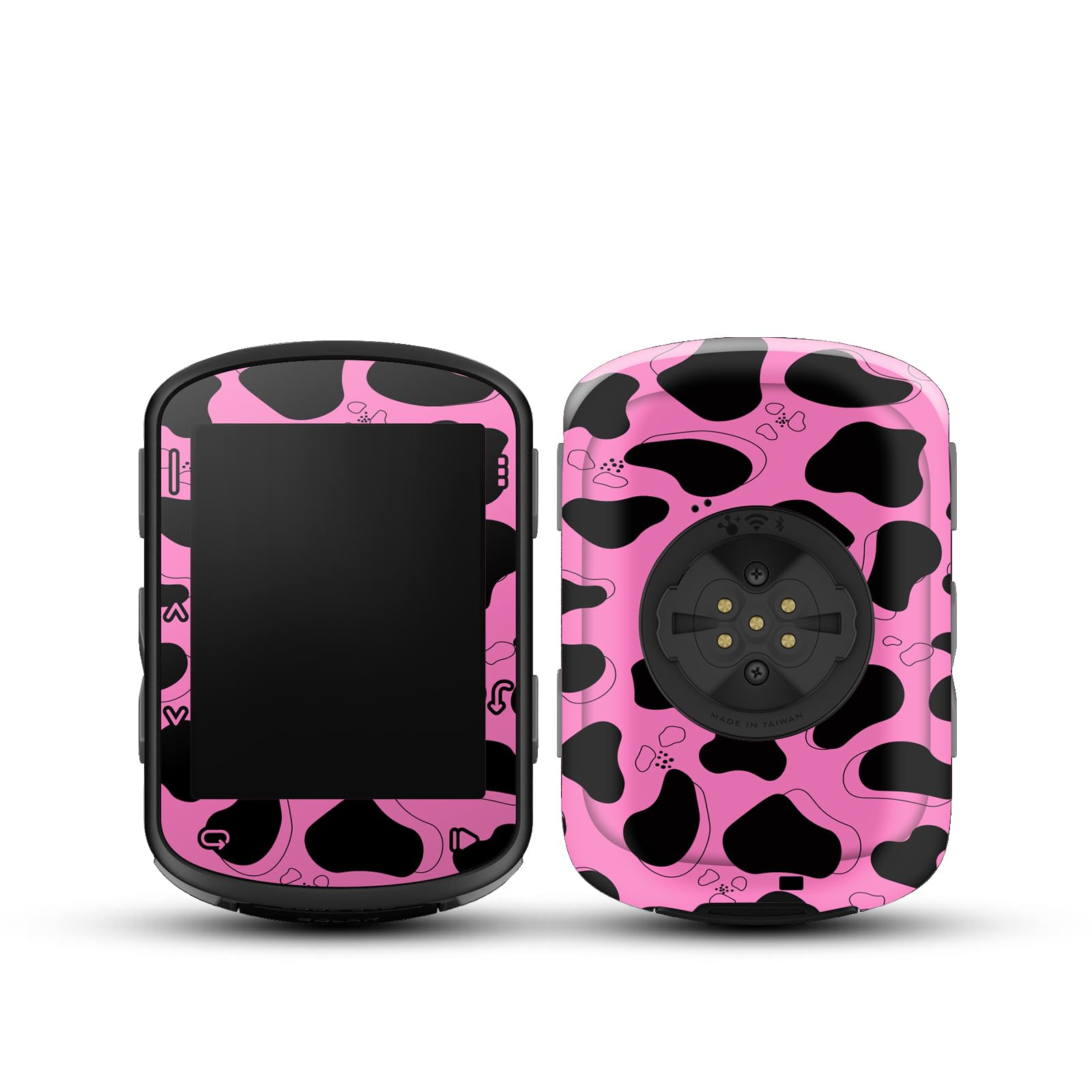 CHIDIFANS Stylish Stickers Compatible with Garmin Edge 540/840 Bike Computers, Protective Stickers, Cases, PVC Material in Various Styles (Style 66)