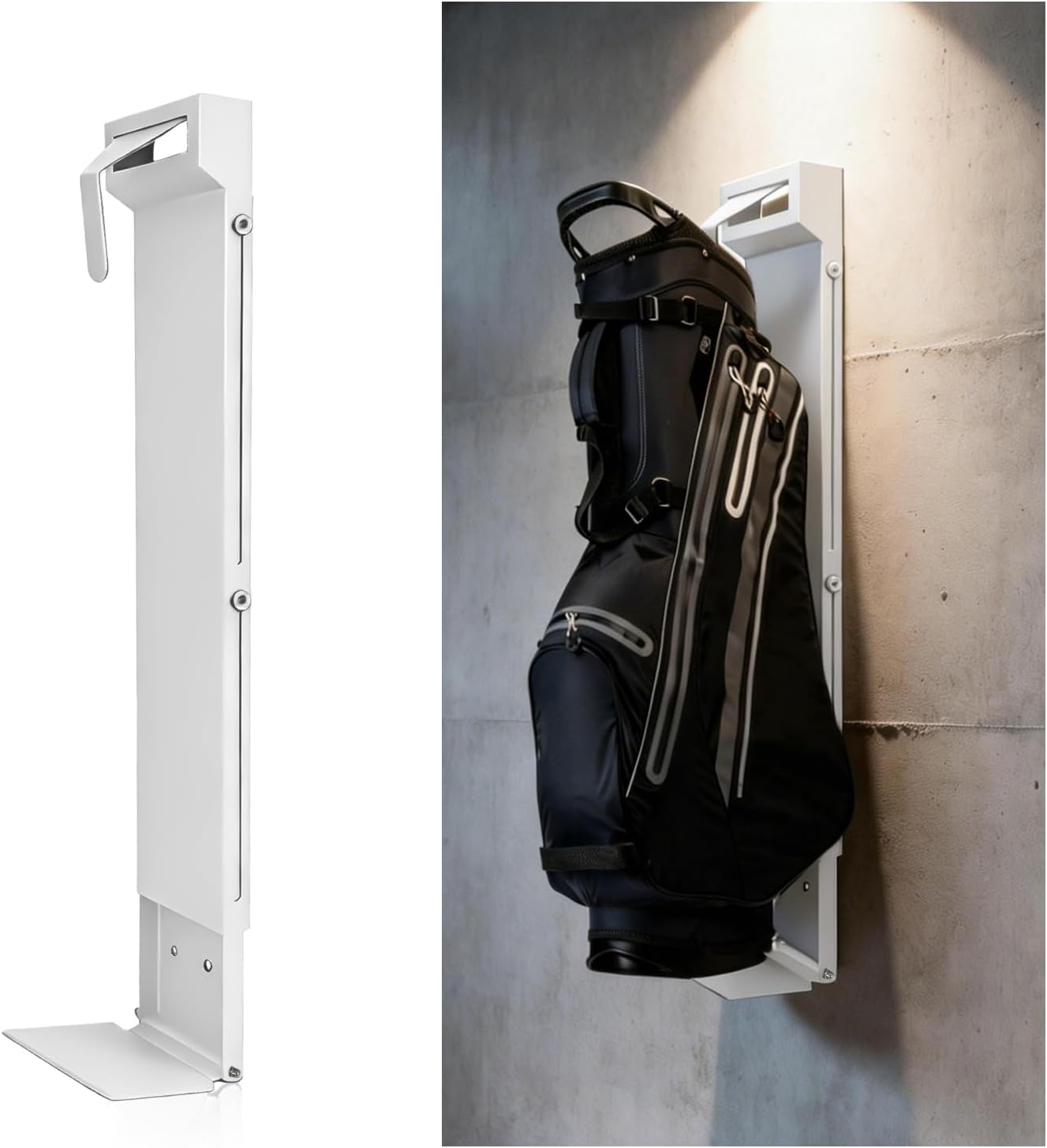 Wall Mount Golf Bag Stand