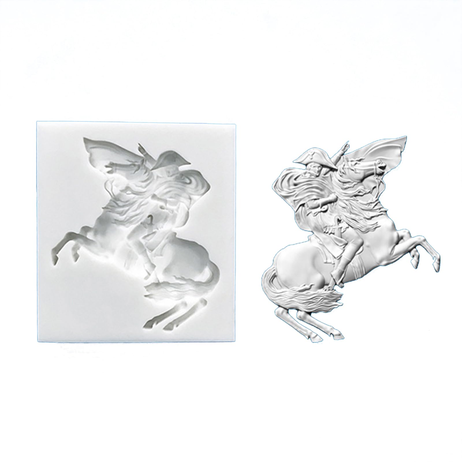 COOLHOOD Angel Embossed Baking Molds Silicone for Easy Releases Chocolate Fondant Craft Projects Angel Relief Pendants Silicone Molds