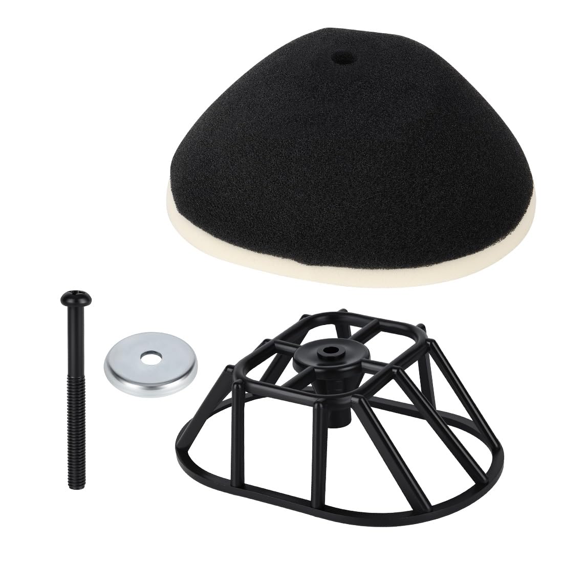 Kit de Filtro de Aire con Soporte de Jaula para Yama-ha Blaster 200 Grizzly 125 Breeze 125 YFA1 Raptor 125 250 1988-2013 2XJ-14458-00-00