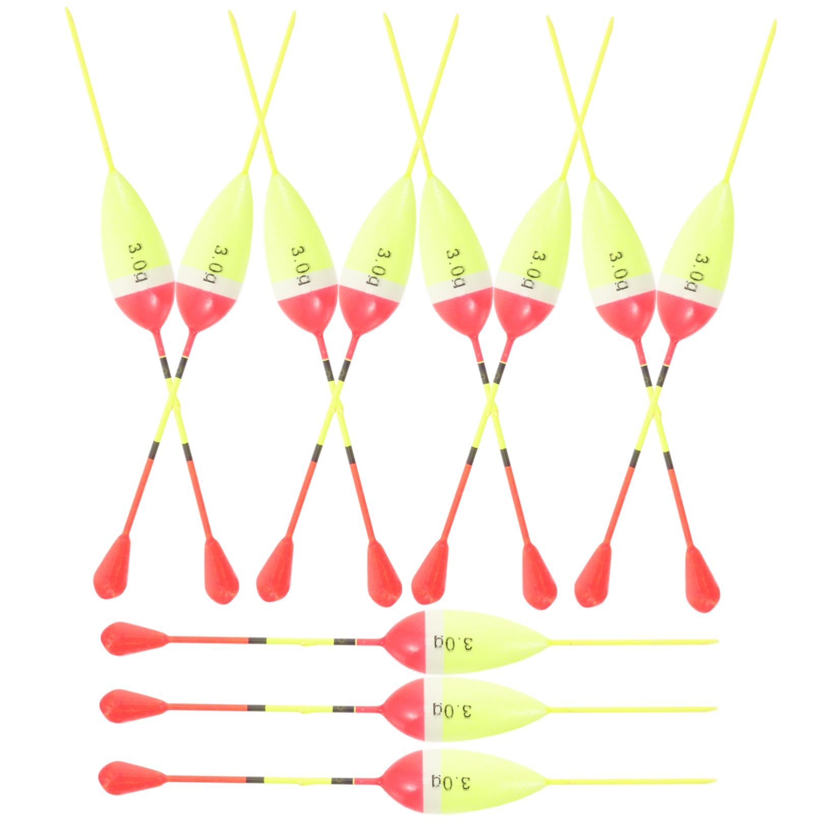 Kisangel Kit De Pêche Leurres Bâtons Kit De Matériel De Pêche Leurre De Brochet Accessoires De Pêche Flotteurs De Canne À Pêche Flotteur De Pêche Flotteur D'Appât De Poisson Canne À Pêche