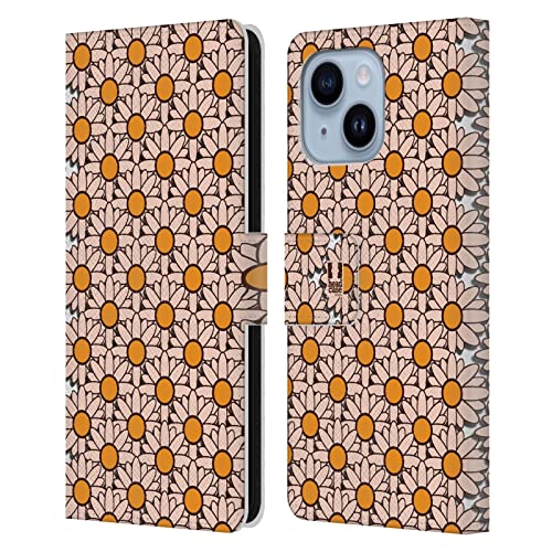 Coque Portefeuille iPhone 14 Plus Marguerite pour Vos Sorties Légères