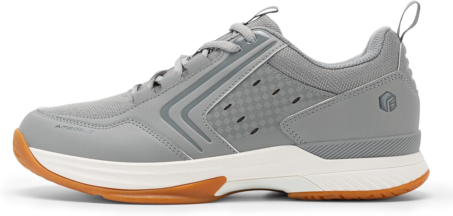 FitVille Tennis Shoes for Men Pickleball Shoes Sneakers | Court Racquetball Athletic Shoes for Racquet Sport | Wide Toe Box & Arch Support - Image 3