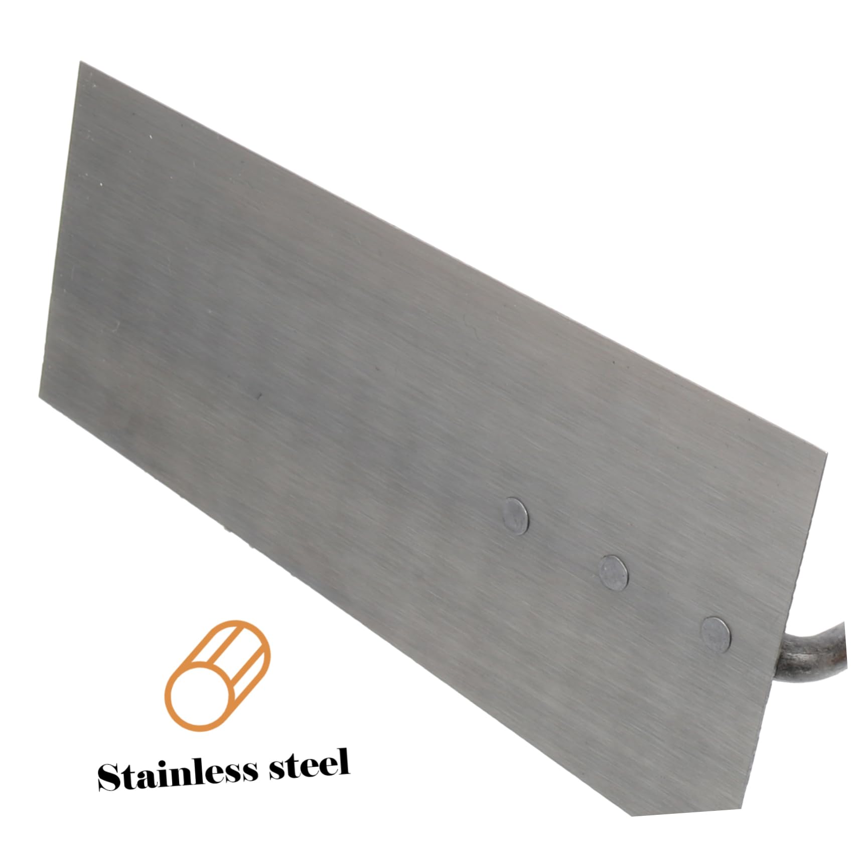 Cazzuola per Finitura in Acciaio Inox Manico in Legno, 5 Pezzi | Spatola Intonacatrice e Frattazzo per Intonaco, per Cemento e Gesso, Set Professionale Multiuso