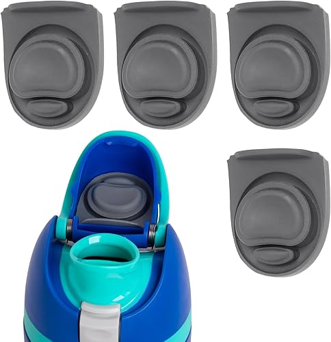 TIMEDIARY 4 tapones de repuesto para Owala de 19243240 onzas, junta de tapa superior de botella compatible con Owala FreeSip junta de tapón de