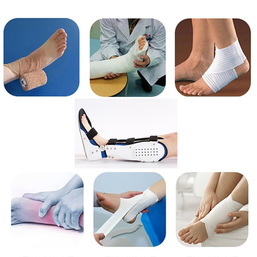 Buty Do Chodzenia, Szyna Korekcyjna Kostki, Orteza Zwichnięcia Kostki, Odpinany/na Rzep/stały Pasek, Regulowany Kąt, Oddychająca Wyściółka Wewnętrzna, Na Skręcenie Stopy, Zapalenie Ścięgien