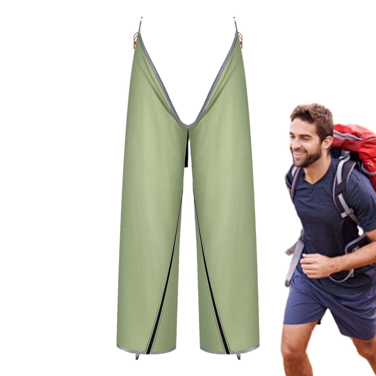 Pantalones de lluvia con cremallera | Pantalones de lluvia impermeables con cremallera | Pantalones de lluvia ligeros divididos, pantalones de lluvia para exteriores para días lluviosos