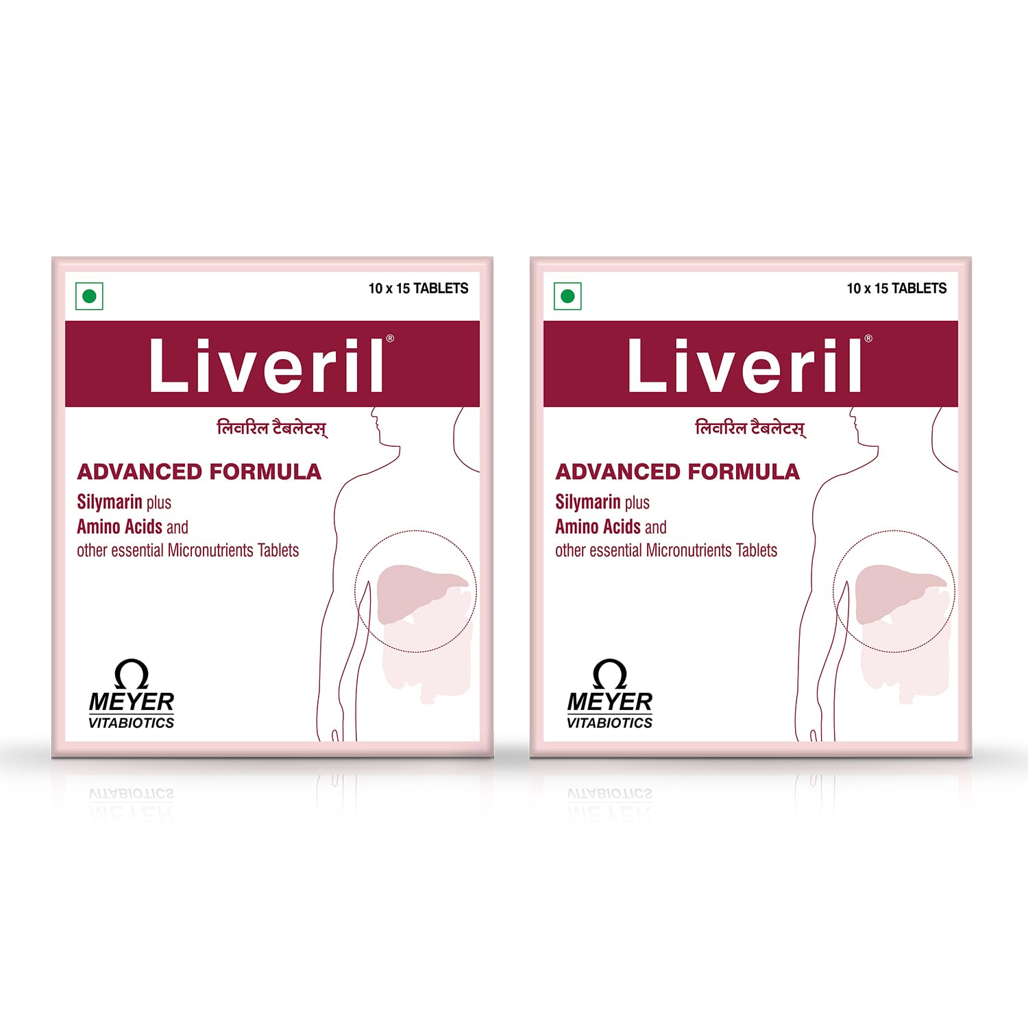 Liveril Tablets With Silymarin Extract, Amino Acids, And Vitamins That Support Healthy Liver Functions, Improve Metabolism |15 Tablets (Pack of 2) (B0CM6K6YKB) Amazon Price History, Amazon Price Tracker